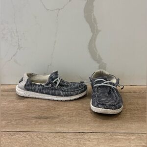 Hey Dude Wendy Sox Heathered Black and White